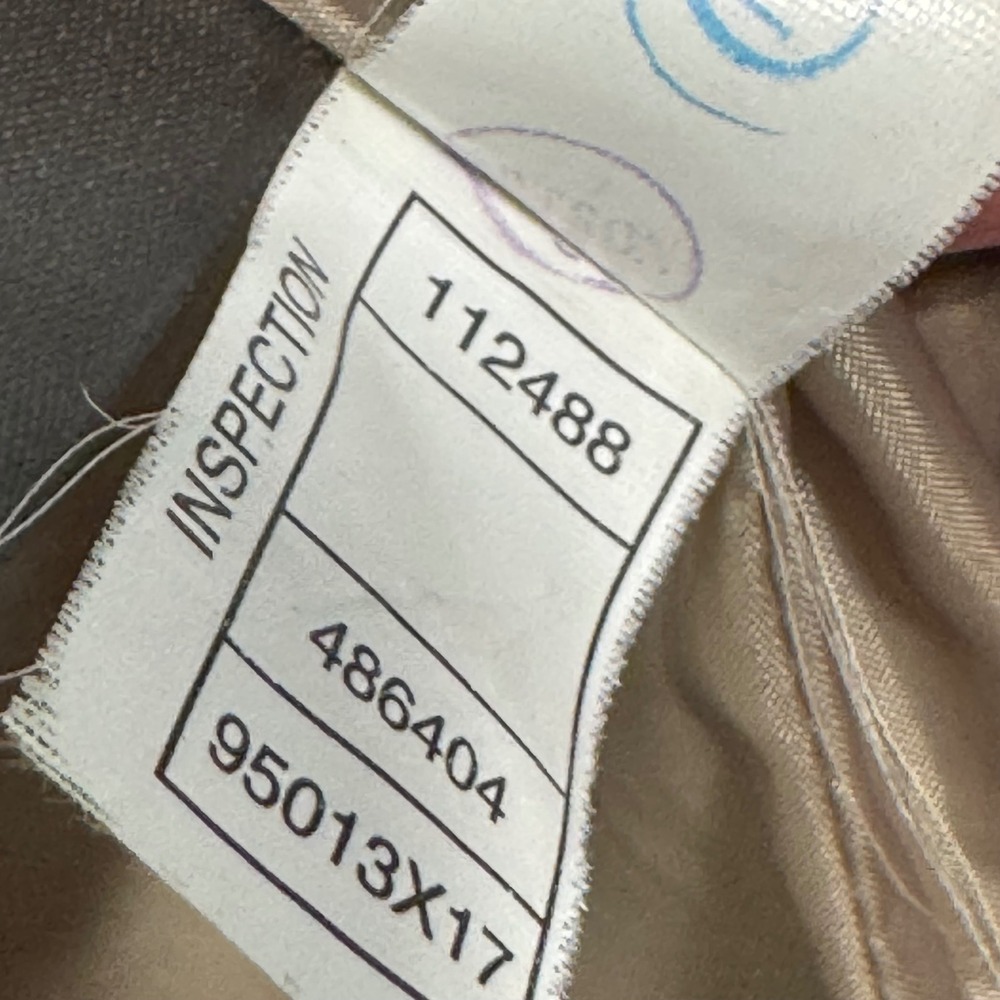 Wilsons Leather Womens Suede Jacket XL Tan‎ Beige Zip Up Minimalist Boho 90s VTG - Picture 11 of 11